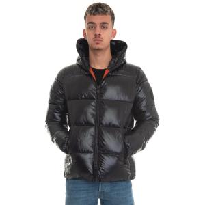 Save the Duck Giubbino con cappuccio Nero Nylon Uomo