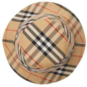 Cappello Check Burberry Nude e Neutro Taglia M Burberry  Taglia M