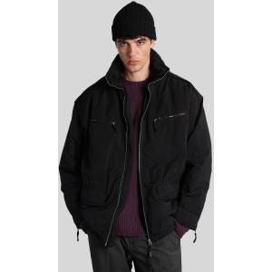 Giacca Casual Gravel in Poliestere Nera