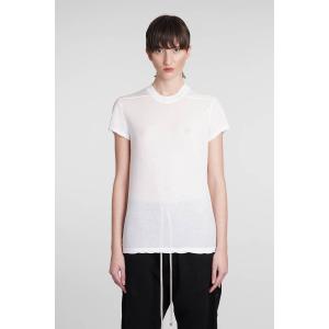 T-Shirt Small level t in Cotone Bianco