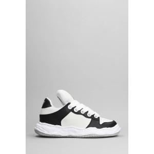 Sneakers Wayne in Pelle Bianca