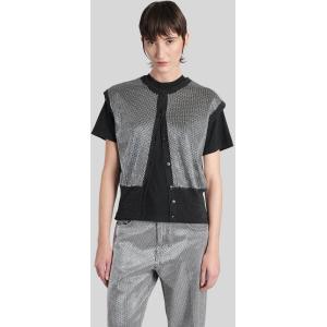 Gilet Kirby in Lana Nera