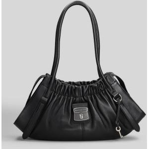 Borsa a spalla The satchel in Pelle Nera