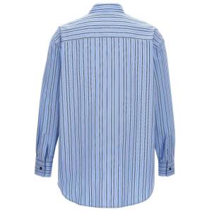 Camicia A Righe Off-white Blu Taglia S Off-white  Taglia S