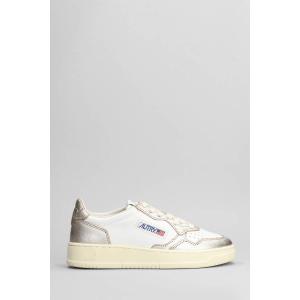 Sneakers Medalist Low in Pelle Platino