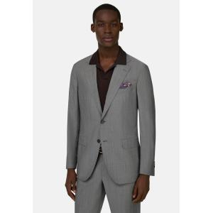 Boggi, Abito In Lana E Mohair, Uomo, Light grey, Taglia: 46