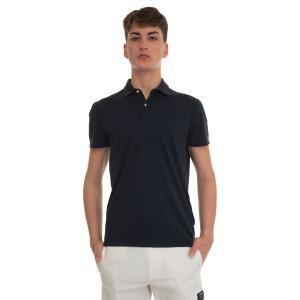 Ecoalf Polo stone washed Theoalf Blu Cotone riciclato Uomo