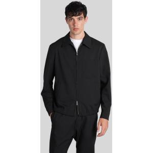 Giacca Casual Zaleto in Lana Nera