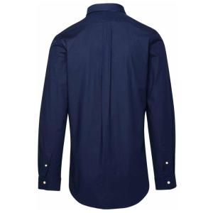 Camicia In Cotone Elasticizzato Blu Scuro Polo Ralph Lauren Blu scuro Taglia S Polo Ralph Lauren  Taglia S