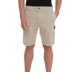 Ecoalf Bermuda con tasconi Limaalf Grigio chiaro Cotone Uomo