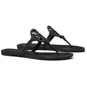 Slippers Tory Burch Nero Taglia 6 Tory Burch Taglia 6