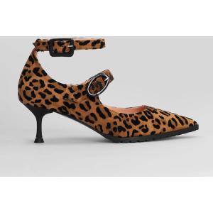 Decollete  in Camoscio Animalier