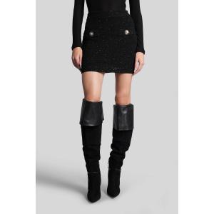 Gonna  in viscosa Nera