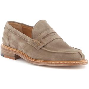 Mocassini James In Camoscio Tricker's Marrone Taglia 6 Tricker's  Taglia 6
