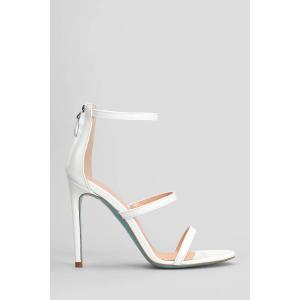Sandali  in Vernice Bianca