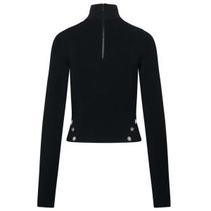 Maglia In Viscosa Off-white Nero Taglia 40 Off-white  Taglia 40